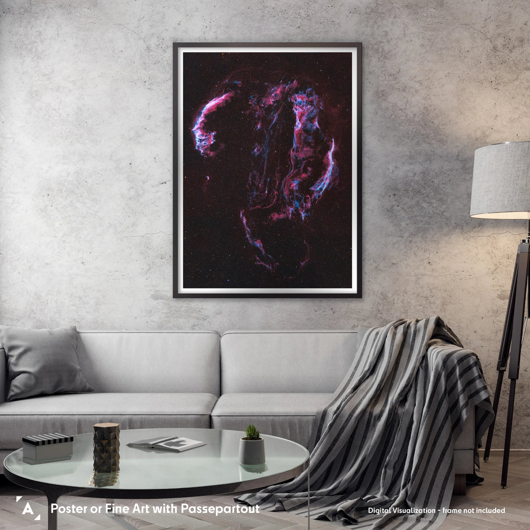 Rod Prazeres: Echoes of a Violent Past - The Cygnus Loop Nebula Poster