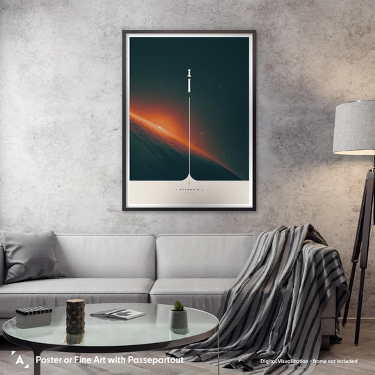 Justin Van Genderen: Starship Test Launch 2 (Dusk)