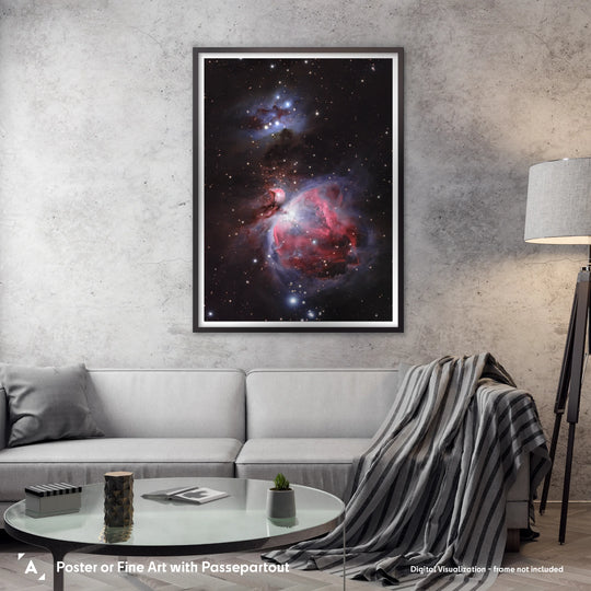 Lionel Majzik: The Great Orion Nebula M42 Poster