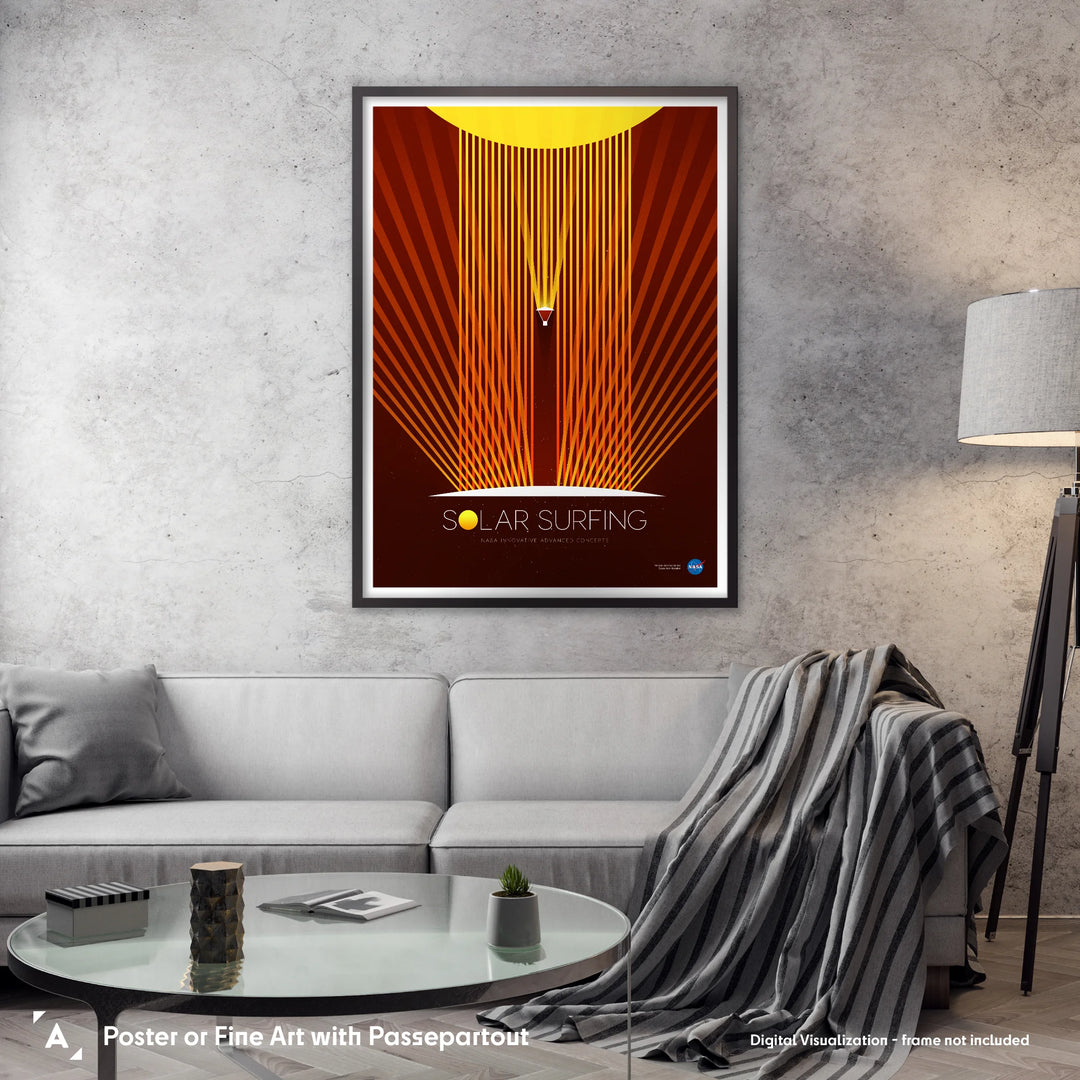 NASA Solar Surfing Poster