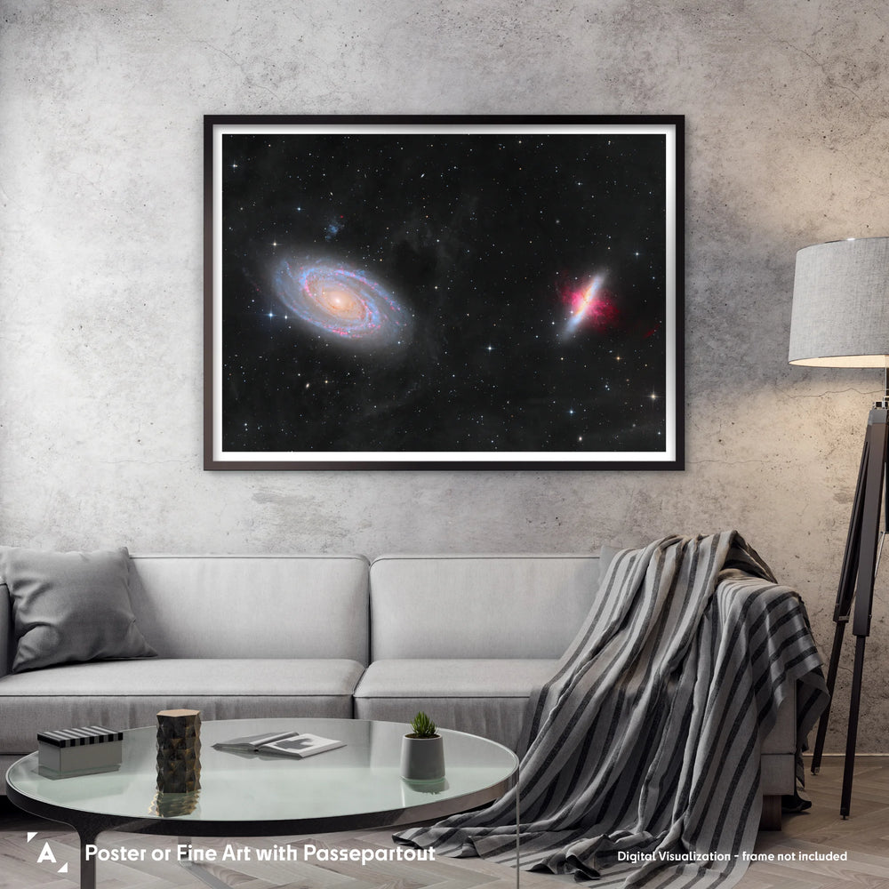 Paweł Radomski: The Luminous Pair of Ursa Major (Messier 81/82)