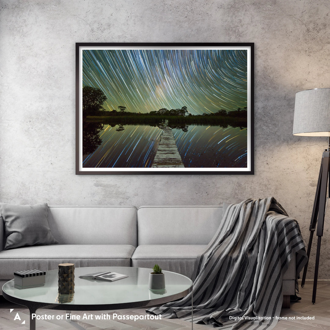 Damir Makšan: Yurt Startrails