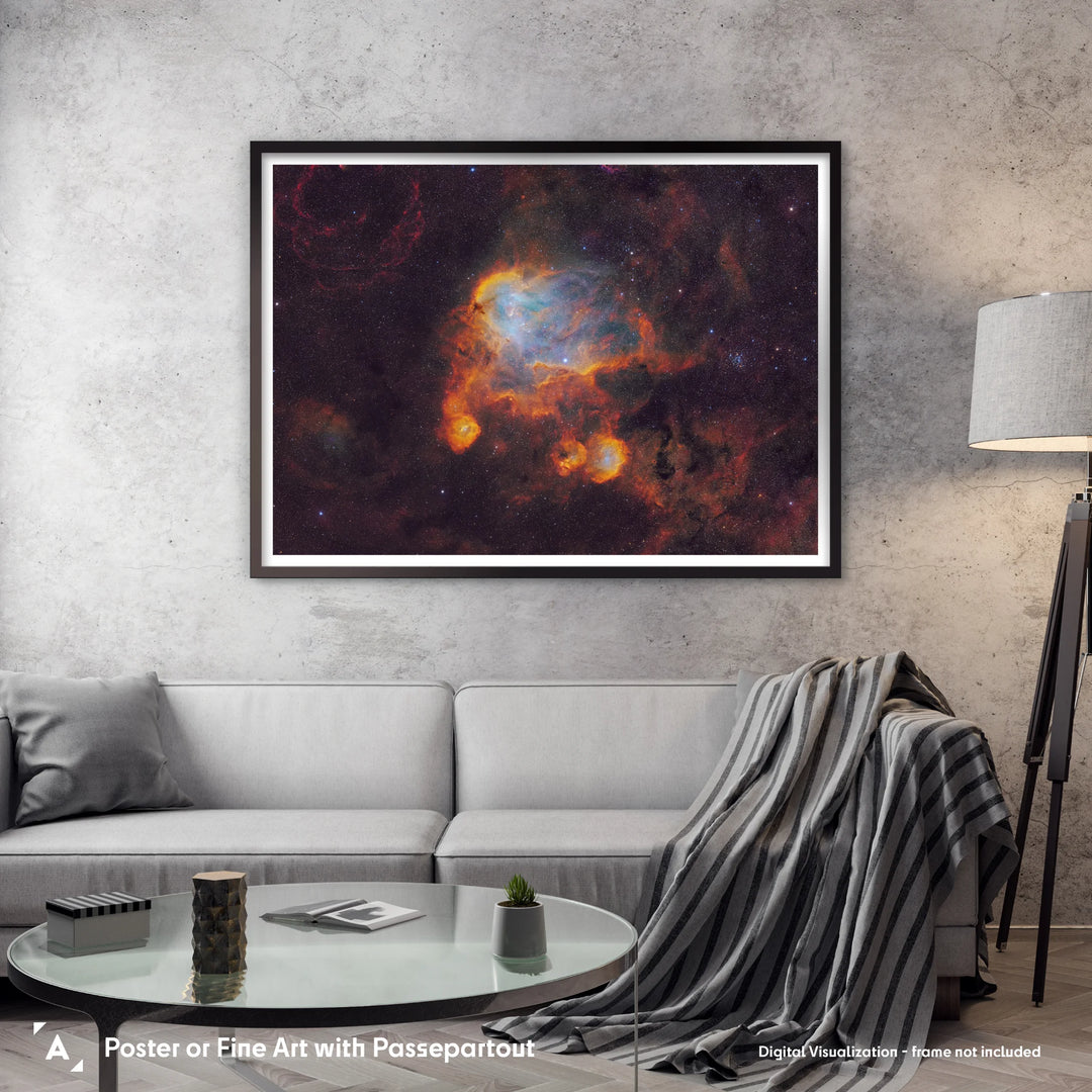 Rod Prazeres: The Lustrous Realms of the Running Chicken Nebula Poster