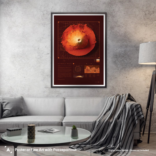 Justin Van Genderen: Olympus Mons (Martian Red)