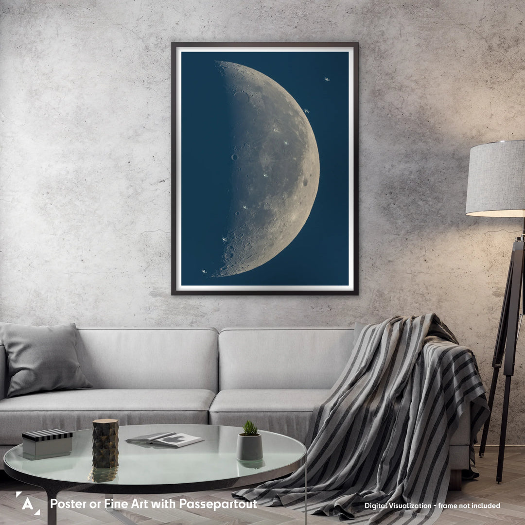 Damir Makšan: ISS Moon Transit