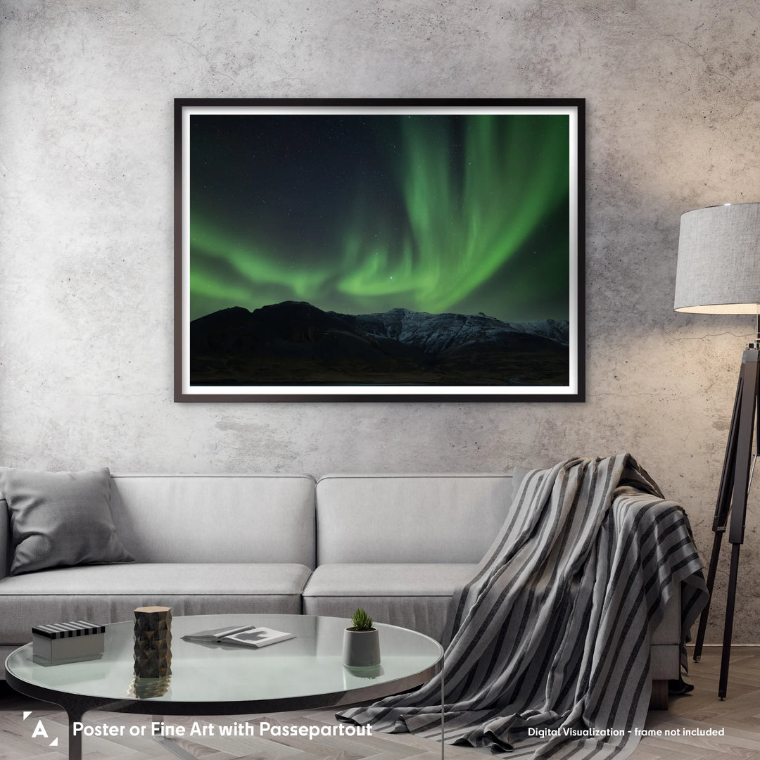 Paweł Radomski: Green skies of Iceland