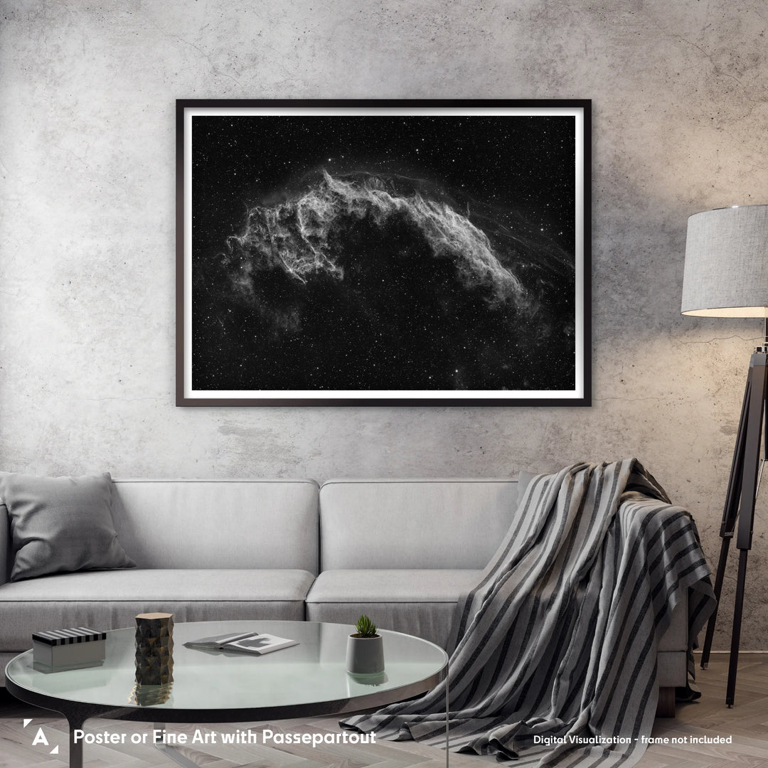 Steve Leonard: Eastern Veil Nebula Poster