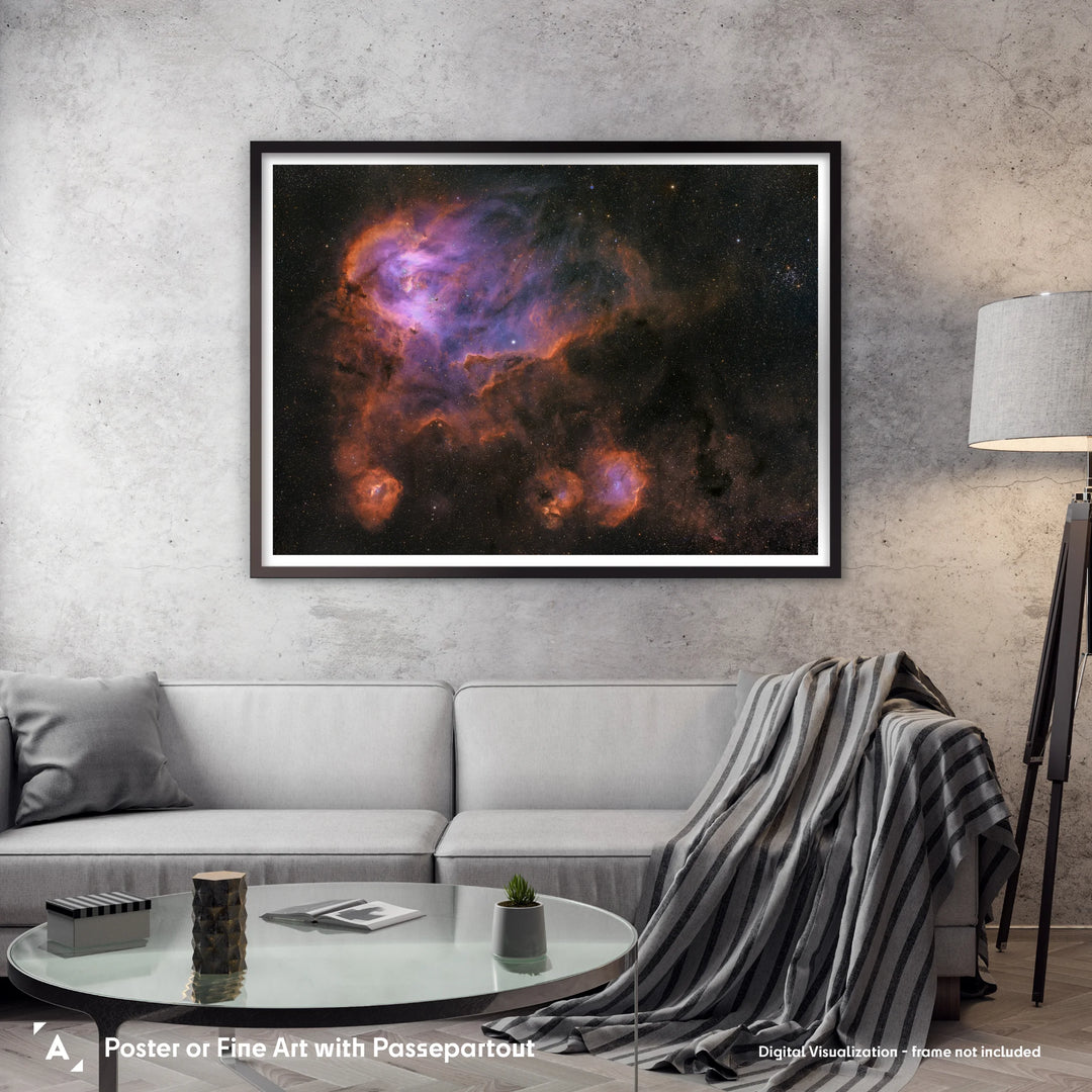 Stefan Lenz: The Running Chicken Nebula Poster