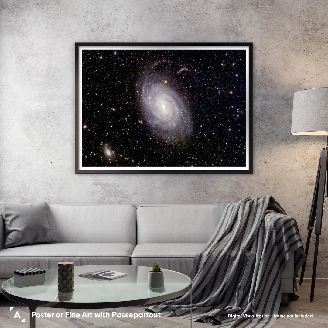 Euclid Telescope: Spiral Galaxy NGC 6744 Poster