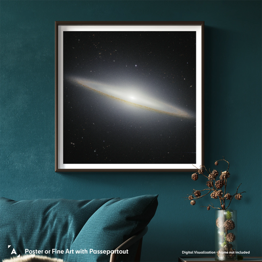 JWST: Sombrero Galaxy (NIRCam image)