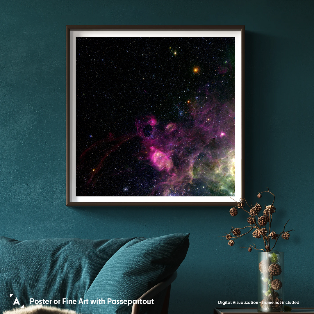 ESO Poster: LMC region near the Tarantula Nebula