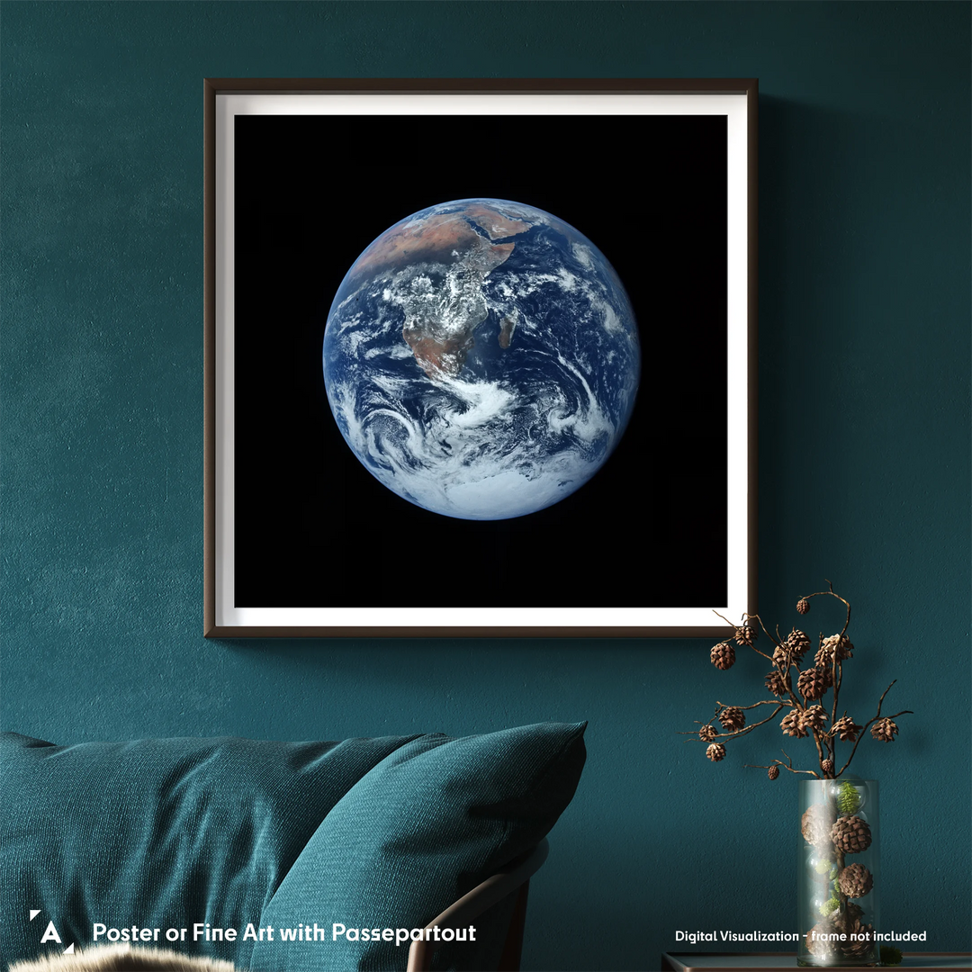 Apollo 17: The Blue Marble Poster