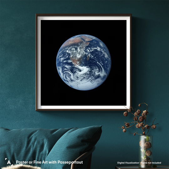 Apollo 17: The Blue Marble Poster