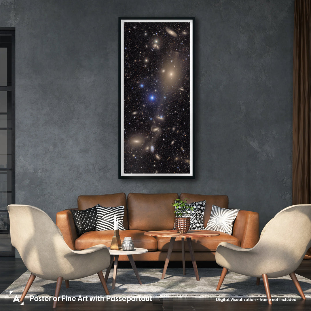 Cosmic Drama by Vera C. Rubin Observatory