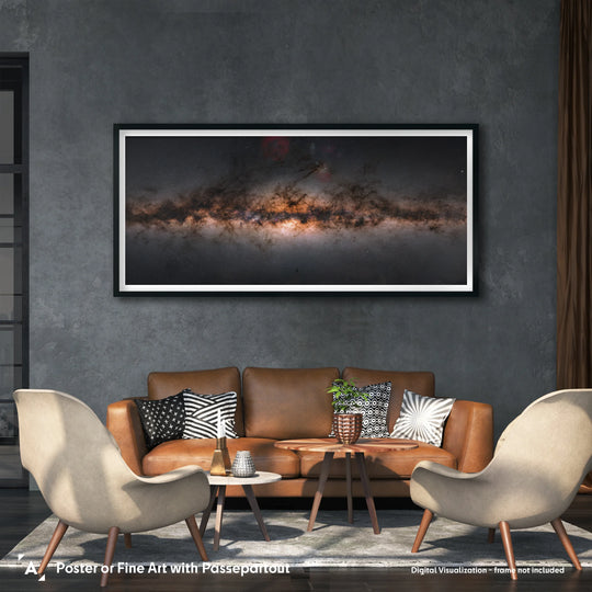 The Heart of the Milky Way - Gaia Gigapixel Panorama
