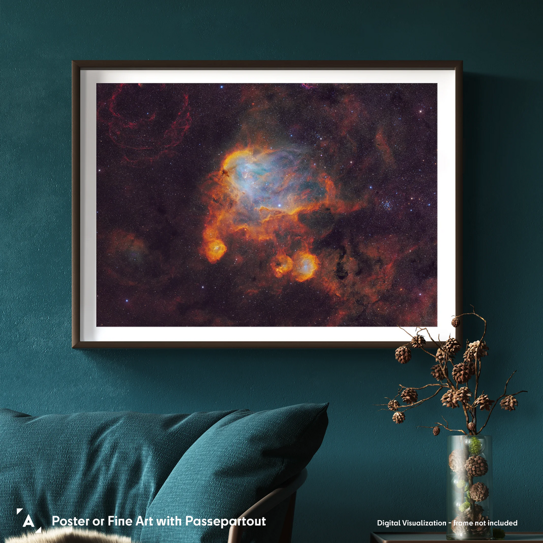 Rod Prazeres: The Lustrous Realms of the Running Chicken Nebula Poster