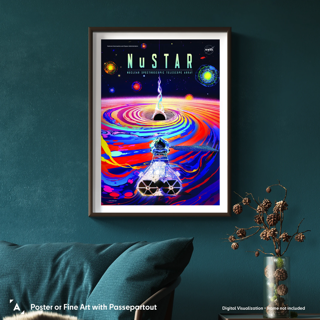 NASA NuSTAR Anniversary Poster