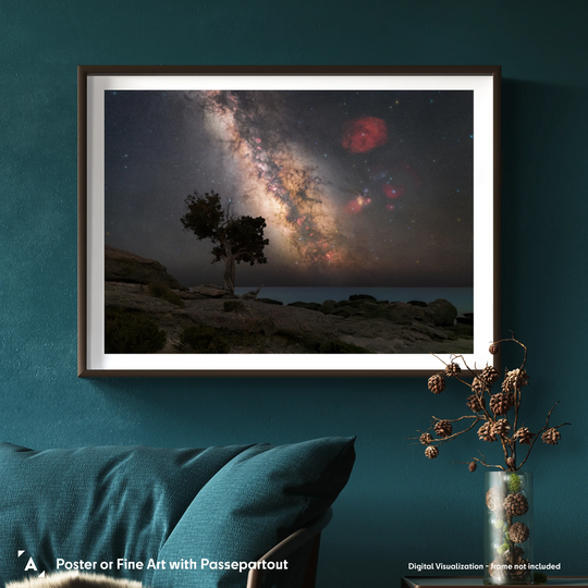 Łukasz Remkowicz: The Galactic Center Over the Libyan Sea