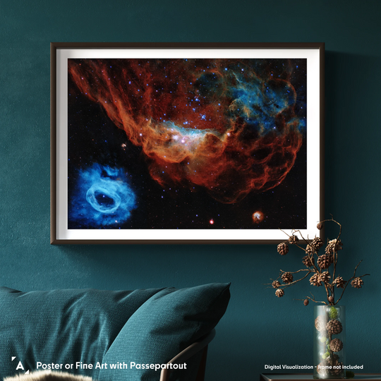 HST: Tapestry of Blazing Starbirth Poster