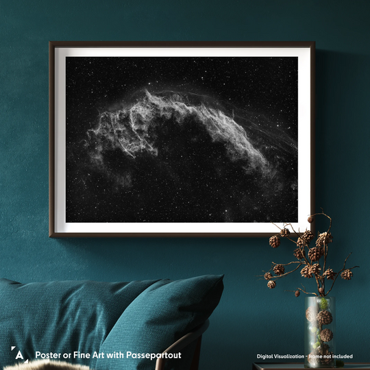 Steve Leonard: Eastern Veil Nebula Poster