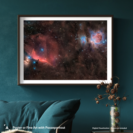 Stefan Lenz: The Horsehead & Orion Nebula Poster