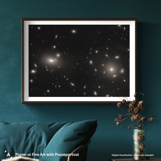 HST: Coma Galaxy Cluster Poster