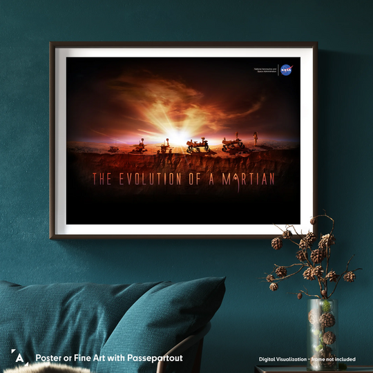 NASA Poster: The Evolution of Martian