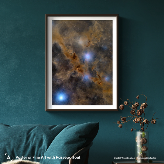 Chris Willocks: The Dark Wolf Nebula Poster