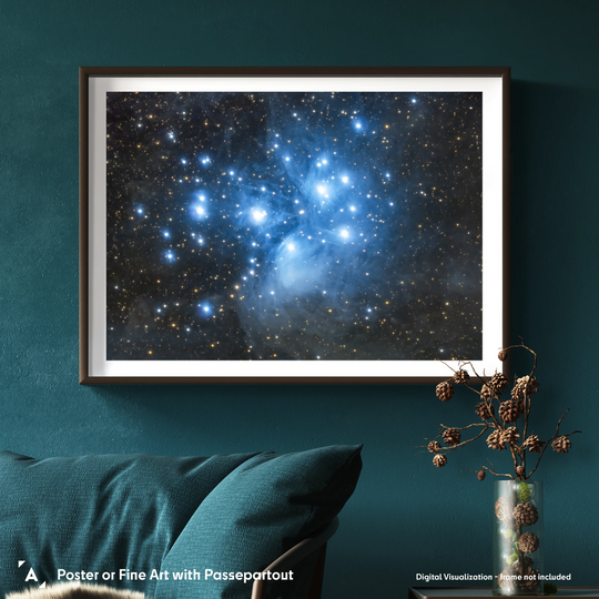 Lionel Majzik: Pleiades M45 Poster