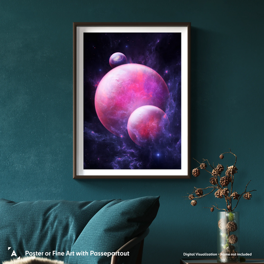 Melodysheep: Magenta World Poster