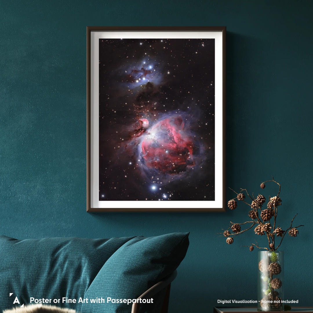 Lionel Majzik: The Great Orion Nebula M42 Poster