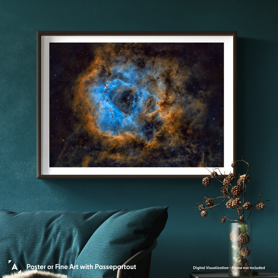 Stefan Lenz: The Rosette Nebula Poster