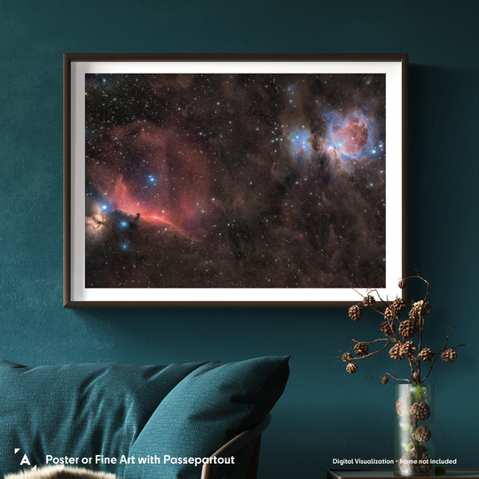 Stefan Lenz: The Horsehead & Orion Nebula Poster