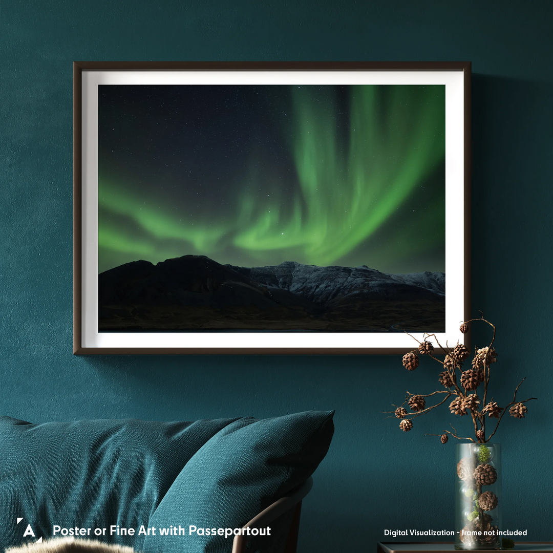 Paweł Radomski: Green skies of Iceland