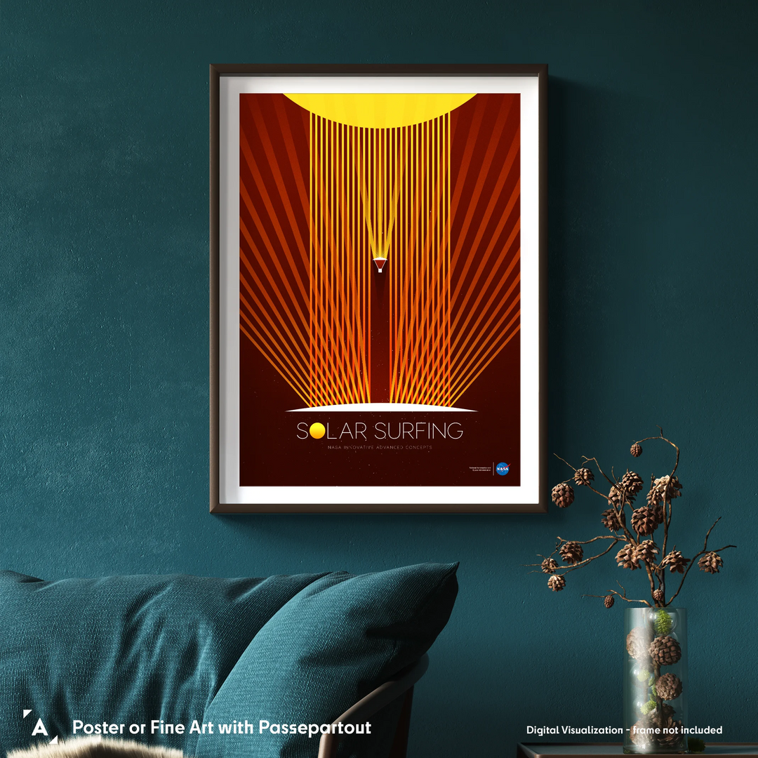 NASA Solar Surfing Poster