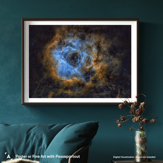 Stefan Lenz: The Rosette Nebula Poster