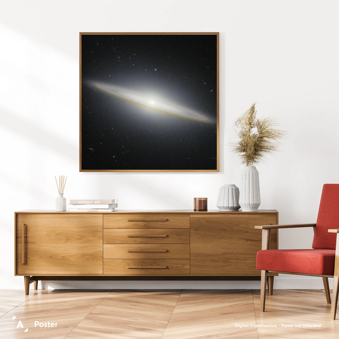 JWST: Sombrero Galaxy (NIRCam image)