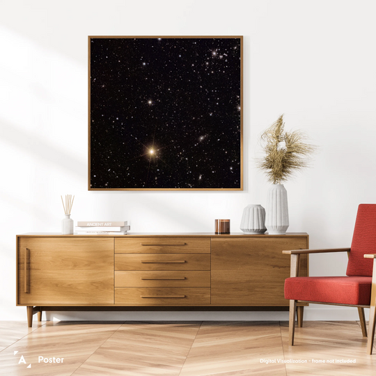 Euclid Telescope Poster: Galaxy Cluster Abell 2764