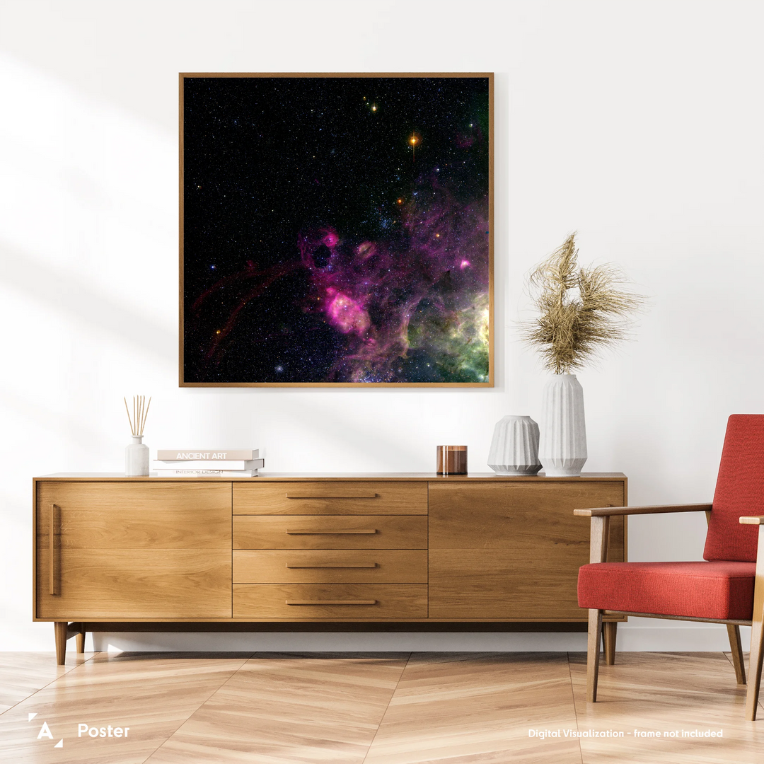 ESO Poster: LMC region near the Tarantula Nebula