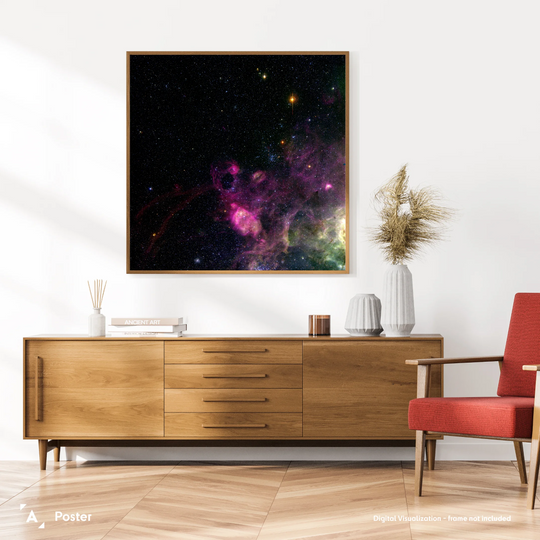 ESO Poster: LMC region near the Tarantula Nebula