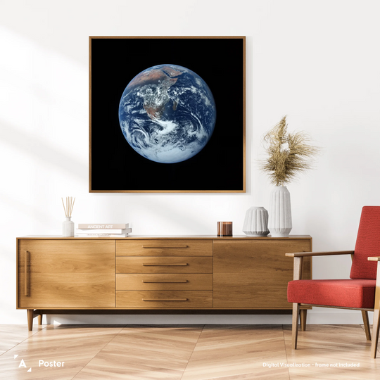 Apollo 17: The Blue Marble Poster