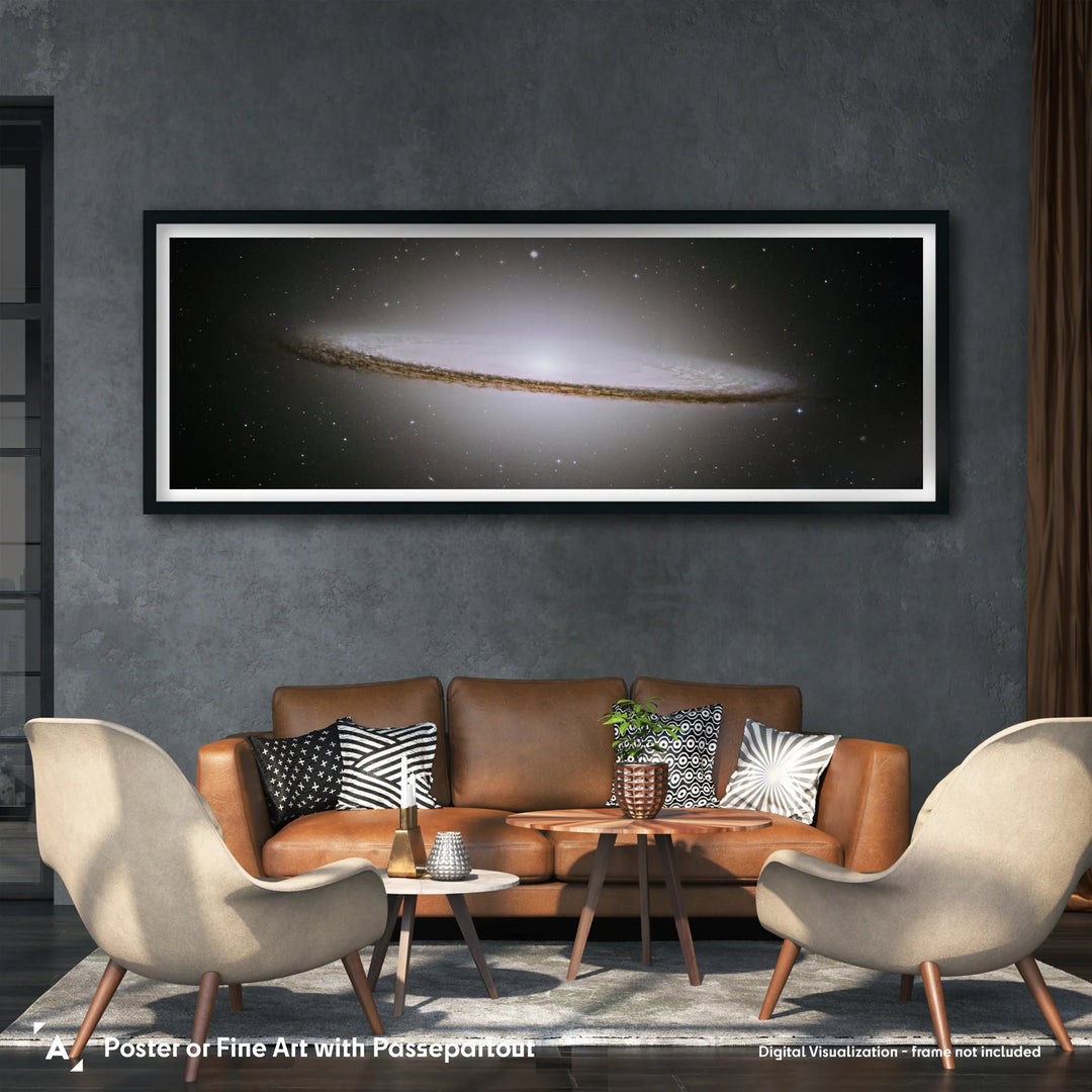 The Sombrero Galaxy (M104) Poster