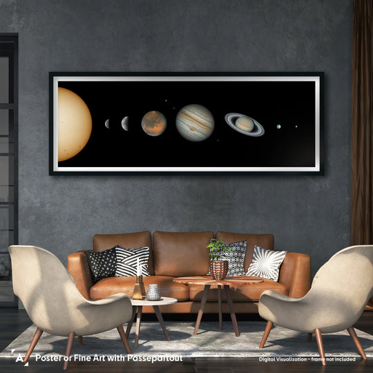 Damian Peach: Solar System Poster