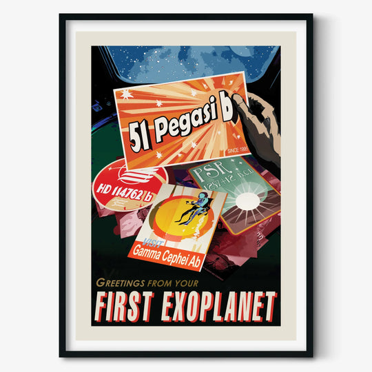 51 Pegasi b: NASA Visions of the Future Poster
