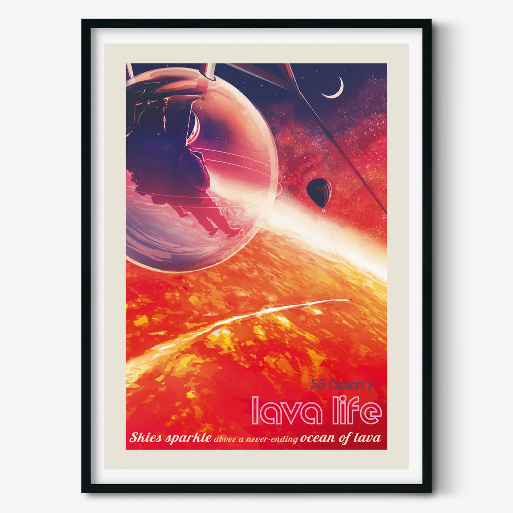 55 Cancri e: NASA Visions of the Future | Astrography Posters
