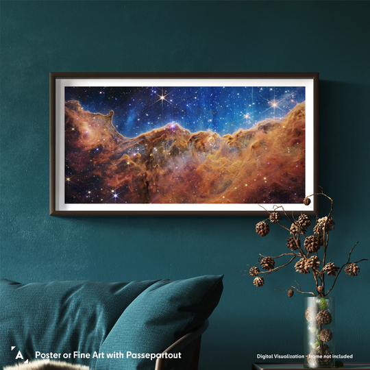 “Cosmic Cliffs” in the Carina Nebula Panorama