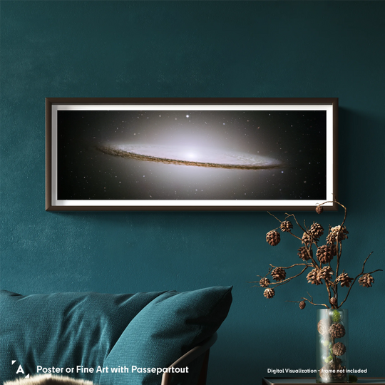 The Sombrero Galaxy (M104) Poster