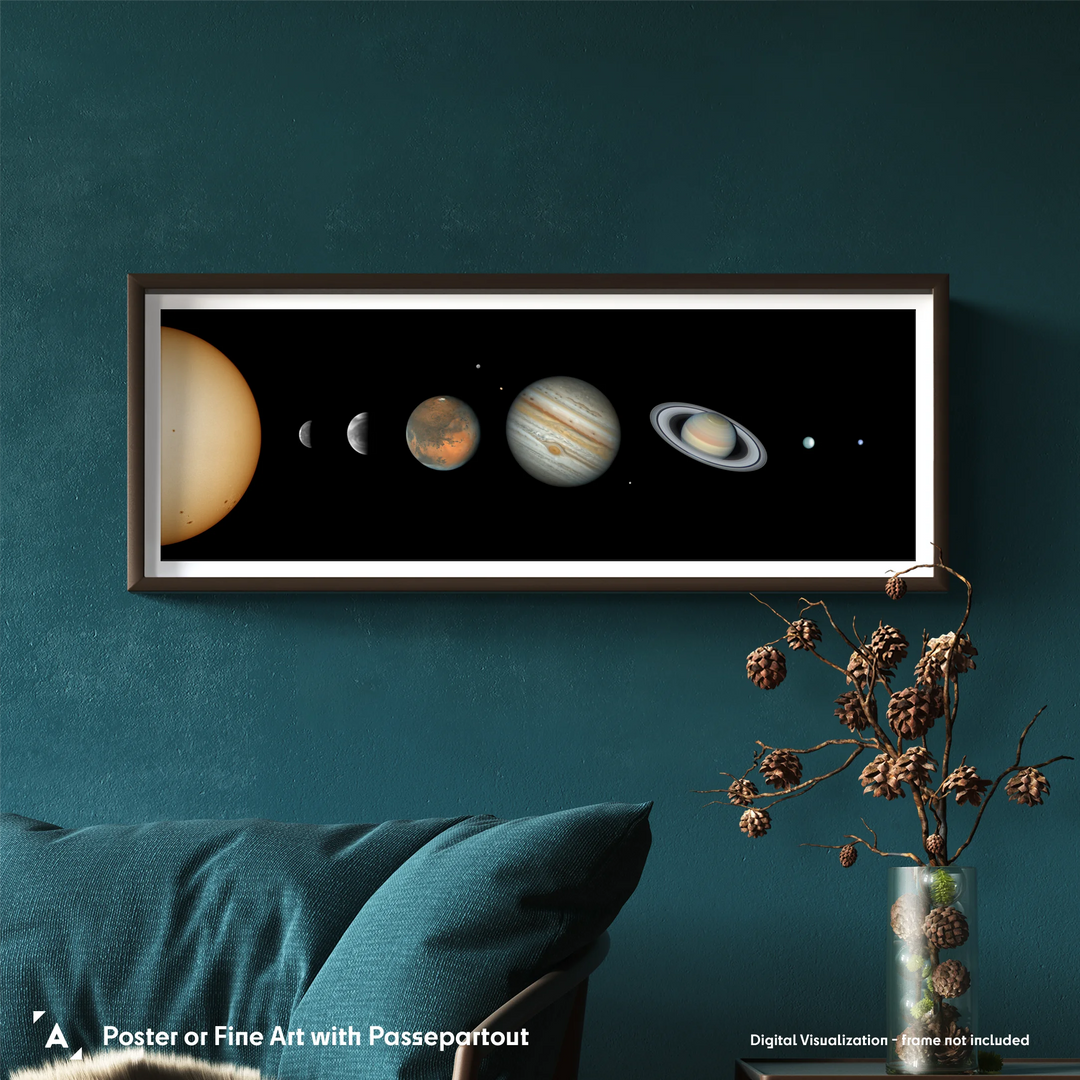 Damian Peach: Solar System Poster