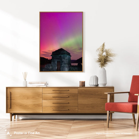 Chris Willocks: Aurora at Lake Vyrnwy 2