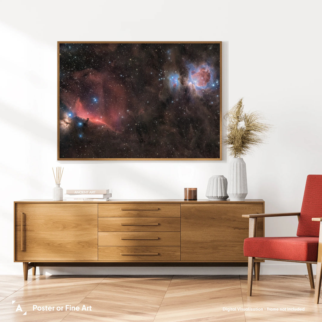 Stefan Lenz: The Horsehead & Orion Nebula Poster